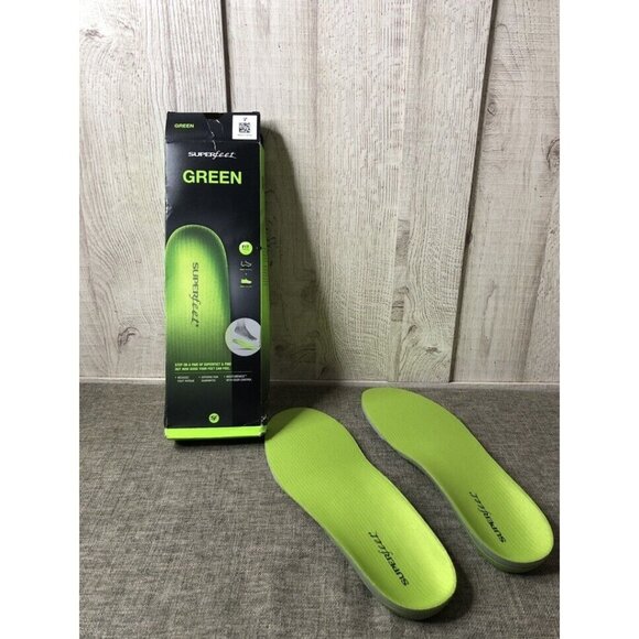 Superfeet Other - Superfeet Green High Profile High Volume Shoe Insoles Size F M 11.5-13 W 12.5+